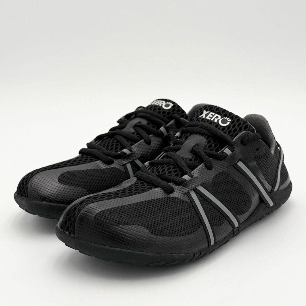 Xero Shoes Black Speed Force OG Lightweight Training Barefoot Inspired Sneakers